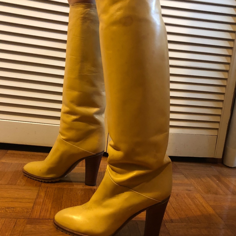 leather boots